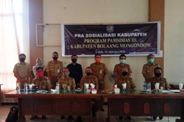 Sekda Bolmong Buka Sosialisasi Pamsimas III
