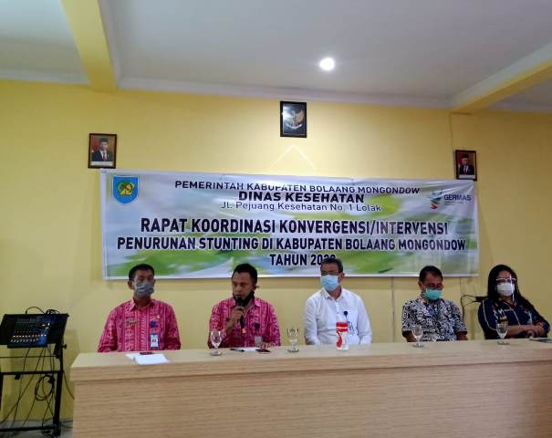 Pemkab Bolmong Menggelar Rakor Penurunan Stunting