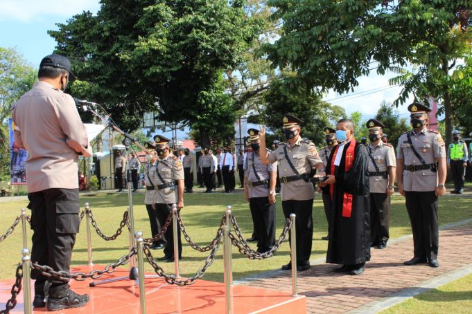 Roling Jabatan Sejumlah Pejabat Polres, Kapolres: Pejabat Baru Harus Tunjukan Dedikasi