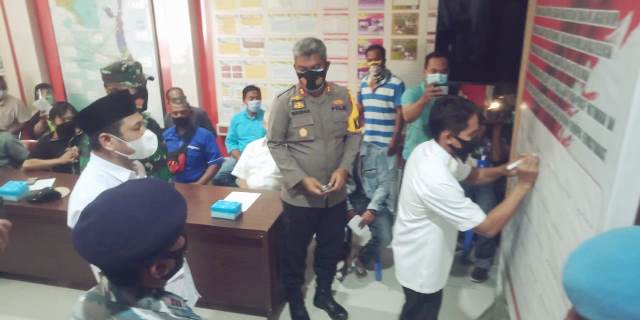 Ketua DPRD Apresiasi Deklarasi Cinta Damai yang Digagas Polres Donggala