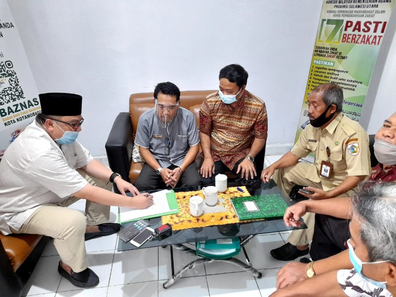 NU dan Baznas Kotamobagu Sepakat Kerjasama