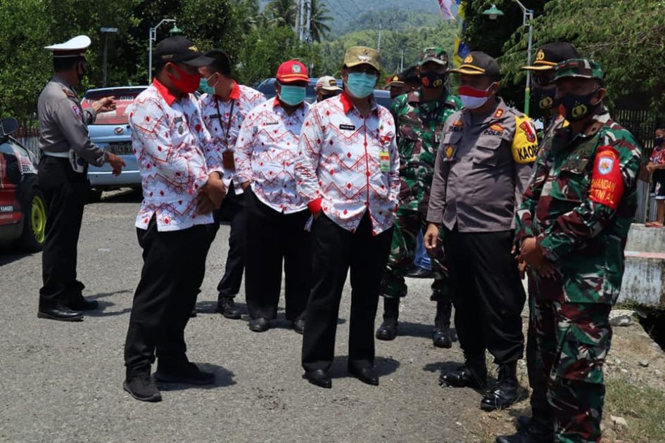 Pjs Bupati Tinjau Pelaksanaan Kampanye Paslon Peserta Pilkada Kabupaten Bolsel