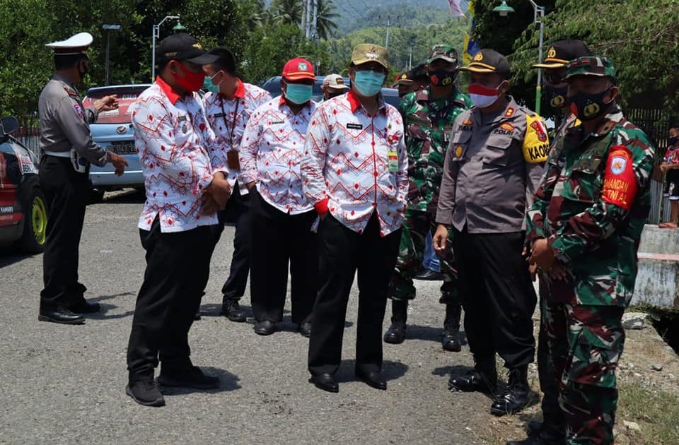 Pjs Bupati Tinjau Pelaksanaan Kampanye Paslon Peserta Pilkada Kabupaten Bolsel