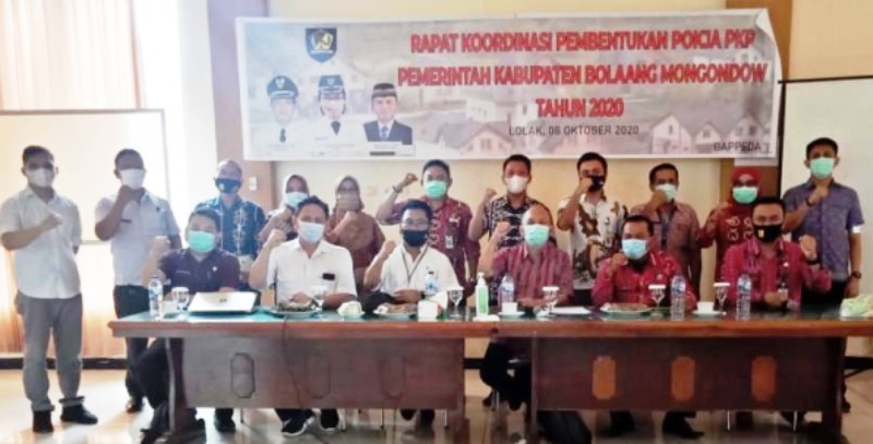 Bappeda Bolmong Gelar Rakor Pembentukan Pokja PKP