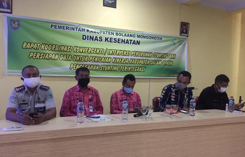 Pemkab Bolmong Gelar Rakor Persiapan Penilaian Penanganan Stunting