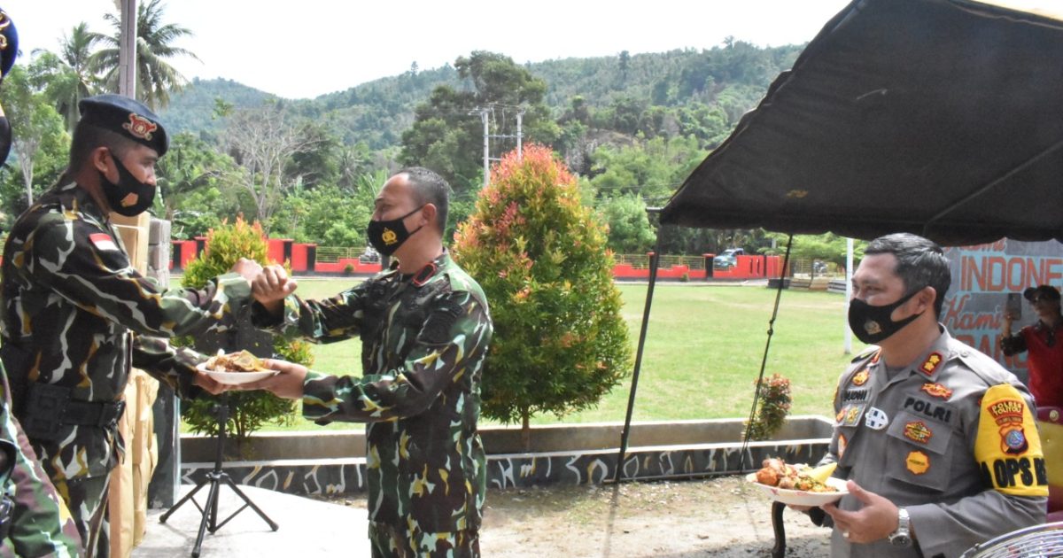 Dirgahayu Brimob, Kapolres Buol Dan Kapolres Tolitoli Berikan Surprise