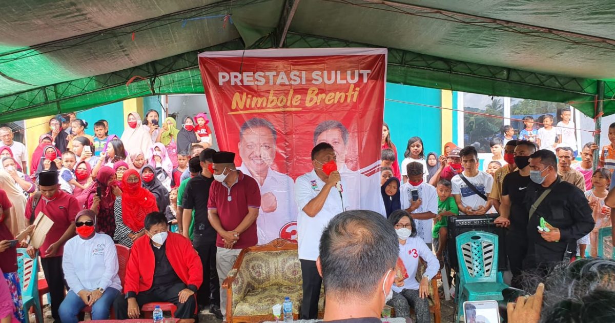 Turun ke Bolmong, Olly Dondokambey Bantu Masjid di Sangtombolang