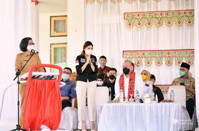 Cherish Harriete Mokoagow Fasilitasi Ketua dan Sejumlah Anggota DPD RI Berkunjung ke BMR