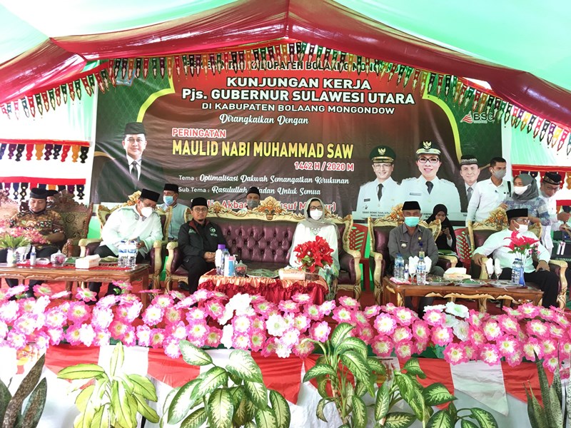 Pemkab Bolmong Peringati Maulid Nabi SAW