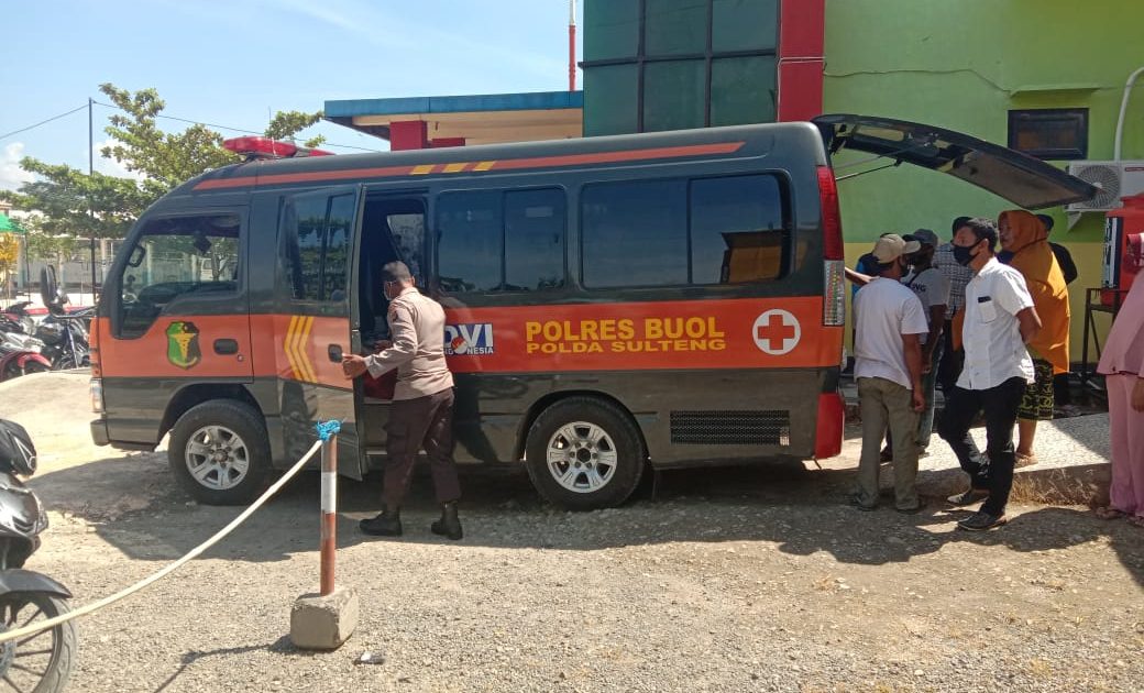 Ringankan Beban Keluarga, Polres Buol Bantu Antar Jenazah