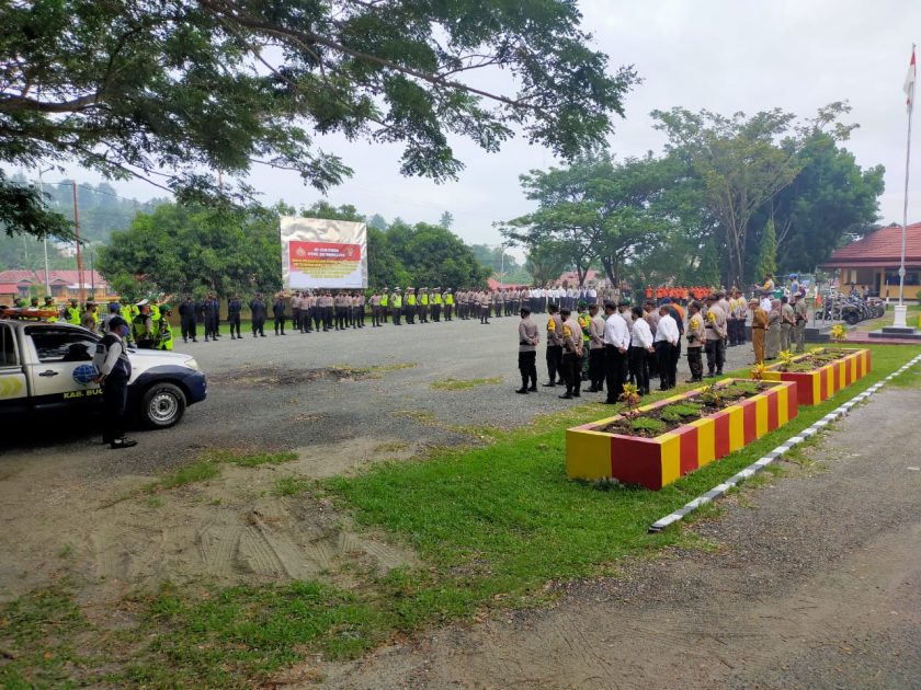 Siaga Natal-Tahun Baru, Kapolres Buol Tekankan Kewaspadaan Personelnya