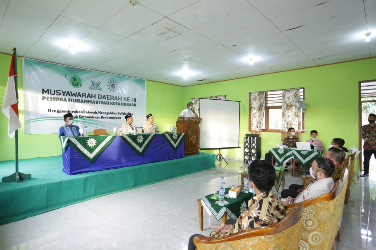 Wakil Walikota Nayodo Koerniawan Hadiri Musda Ke-lll Pemuda Muhammadiyah Kotamobagu