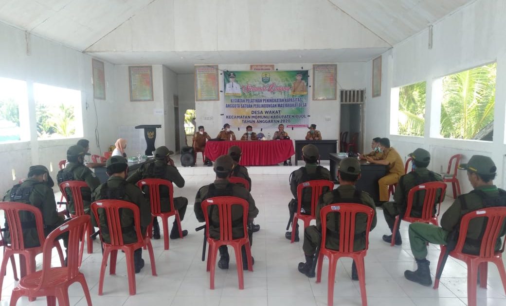 Linmas Desa Wakat Diberikan Pelatihan Peningkatan Kapasitas