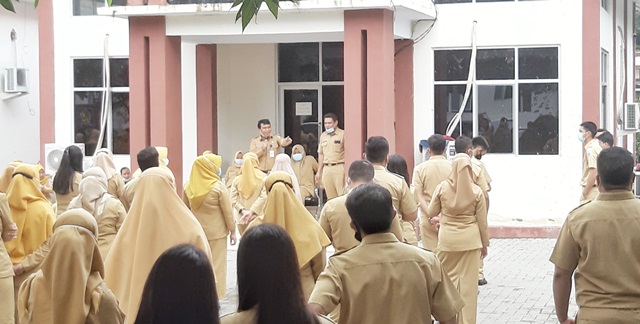 Mulai Kerja, CPNS Bolmong Ambil Surat Perintah Tugas