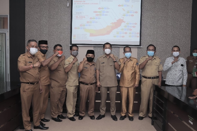 Kepala Sekolah Gelar Koordinasi Belajar Tatap Muka dengan Satgas Covid-19 Bolmut