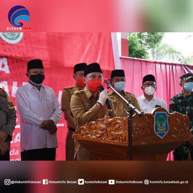 Bupati dan Wabup di Bolsel Belum Bisa Divaksin Karena Ada Tekanan Darah Tinggi