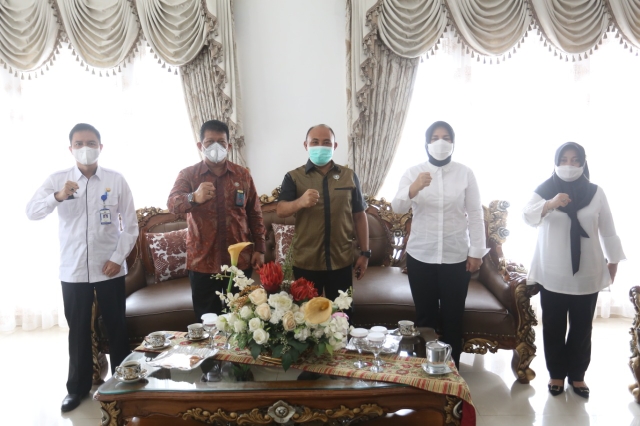 Tatong Bara Terima Kunker Kepala BNN Provinsi Sulut