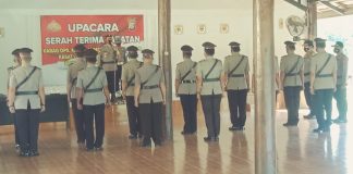 AKBP Dieno Hendro Widodo, Pimpin Sertijab 6 Perwira di Jajaran Polres Buol