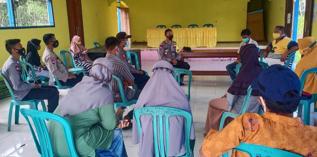AKBP Dieno Hendro Widodo Tinjau Kesiapan Kampung Tangguh Desa Butukan di Buol