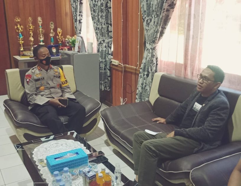 Dialog Seputar Penegakkan Hukum, Abdul Rachman Thaha Kunjungi Polres Buol