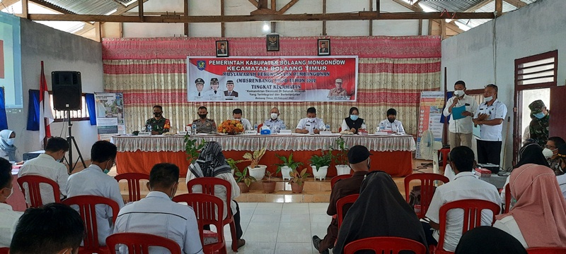 Musrenbang RKPD Tingkat Kecamatan di Bolmong Berlanjut