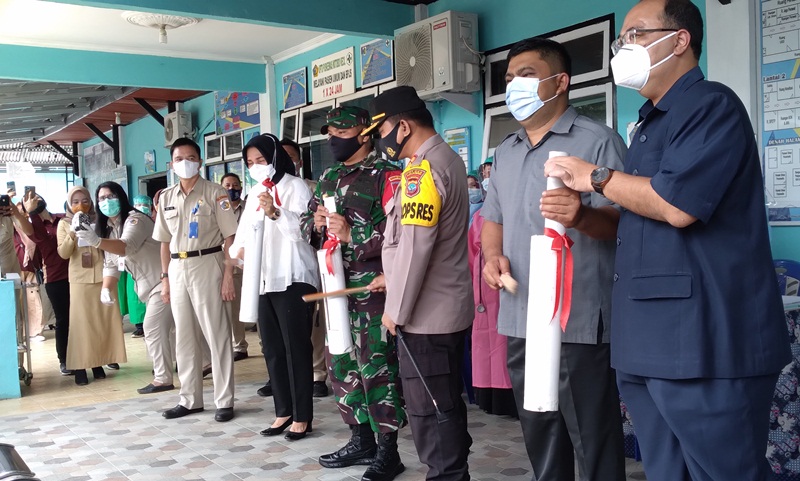 Wali Kota Canangkan Pelaksanaan Vaksinasi Covid-19 Tahap Pertama di Kota Kotamobagu