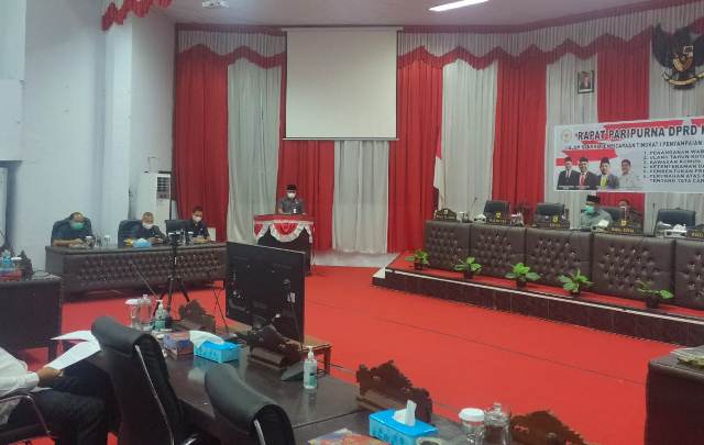 Gelar Rapat Paripurna, DPRD Kota Kotamobagu Bahas Enam Ranperda Usulan