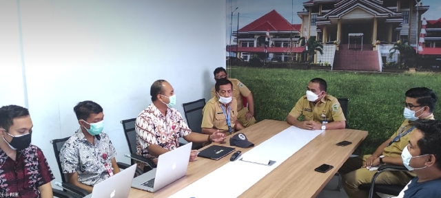 Diskominfo Bolmong Jalin Kerjasama dengan Badan Siber dan Sandi Negara