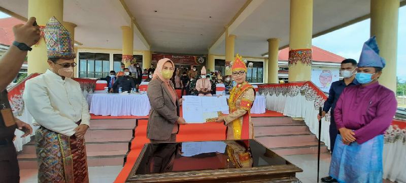 Pemda Bolmong Serahkan Aset ke Pemkot Kotamobagu