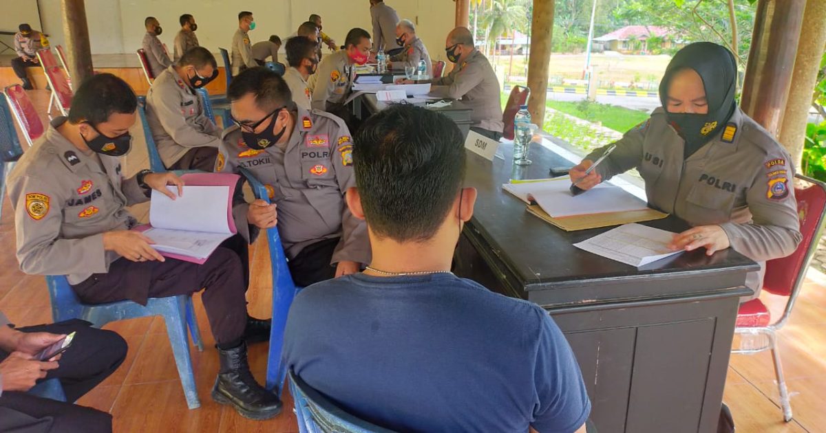 Itwasda Polda Sulteng Laksanakan Audit Kinerja Polres Buol