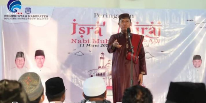 Peringati Isra Mi'raj, Bupati Iskandar Ajak Masyarakat Lebih Istiqomah dalam Beribadah