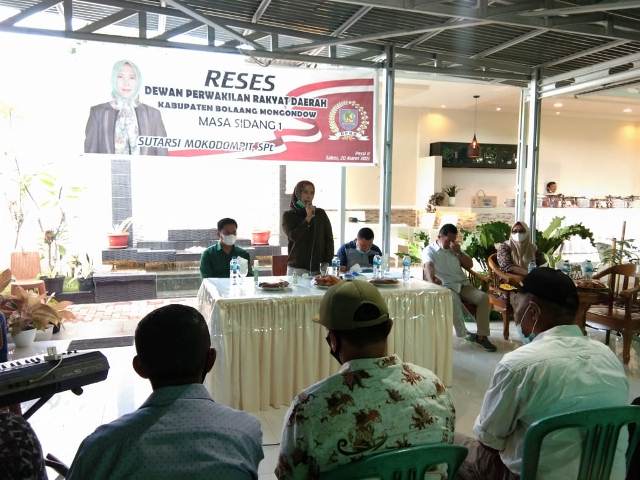 Sutarsi Mokodompit Serap Aspirasi Masyarakat di Dapil III
