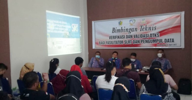 Fasilitator dan Pengumpul Data di Kota Kotamobagu Mengikuti Bimtek