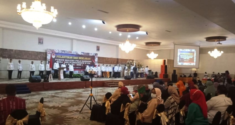 Tatong Bara Hadiri Deklarasi dan Pelantikan RMPG-BMR