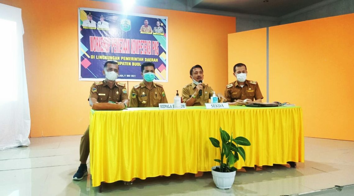 BKPSDM Buol Gelar Worskhop Pemetaan Kompetensi PNS