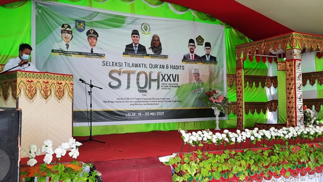 Buka STQH Tingkat Kabupaten, Tahlis Ajak Amalkan Alquran di Kehidupan Sehari-hari