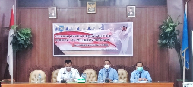 BKD Bolmong Gelar Sosialisasi Perpajakan Bendahara Pemerintah