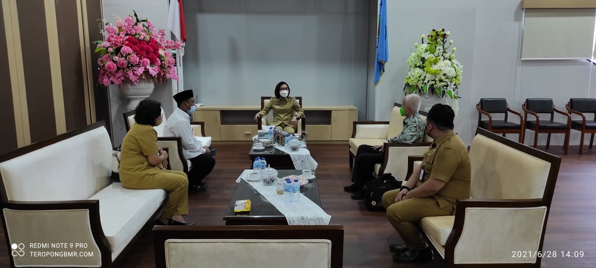 Bupati Bolmong Terima Kunjungan BKSAUA Sulut