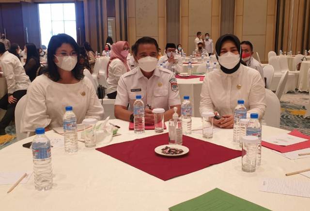 Berikut Pemaparan Wali Kota Kotamobagu di Rakorev Penanganan Stunting
