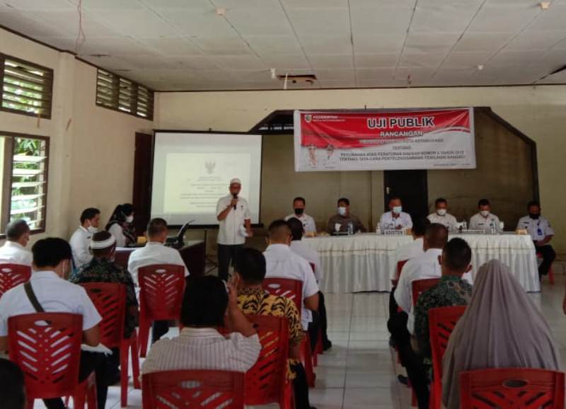 Ranperda Pilsang Kota Kotamobagu Diuji Publik