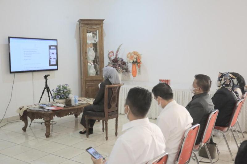 Pemkot Kotamobagu Ikuti VLH Evaluasi KLA yang Digelar Kementrian PP dan PA