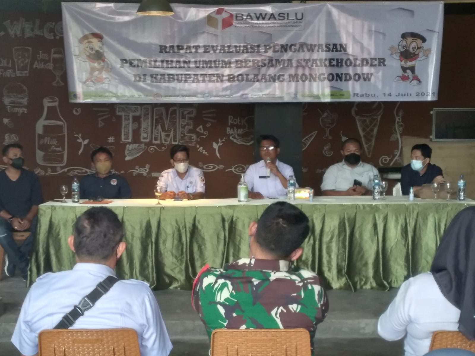 Bawaslu Bolmong Gelar Rapat Evaluasi Pengawasan Pemilu