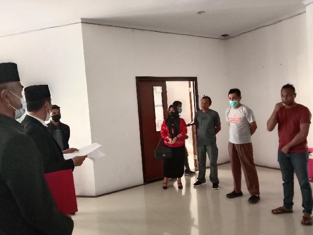 Sidak THL di Sekretariat DPRD Bolsel, Bupati Kecewa dan Akan Segera Evaluasi Kinerja Sekwan