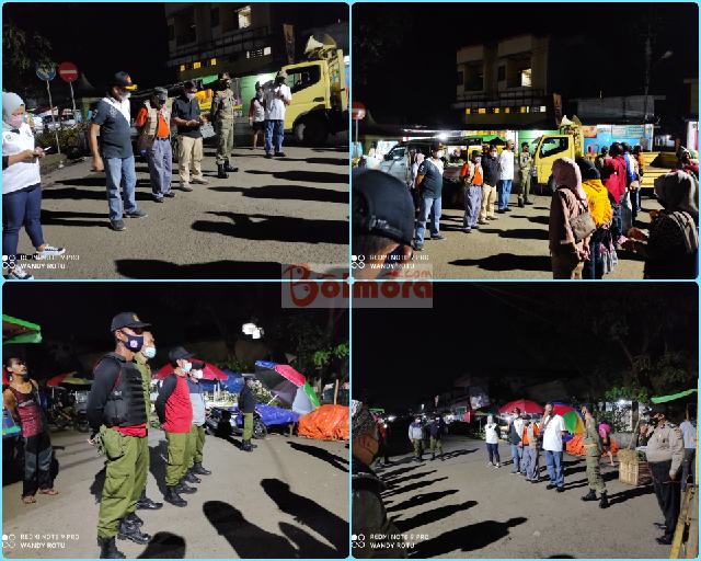 PPKM Mikro Diperketat, Tim Gabungan Kecamatan Kotamobagu Barat Gencarkan Operasi Yustisi