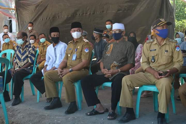 Ini Harapan Wabup Boltim Saat Menghadiri Peletakan Batu Pertama Pembangunan Masjid Al Mu’ Minun