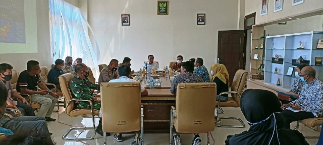 Pemda Boltim Gelar Rapat PPKM