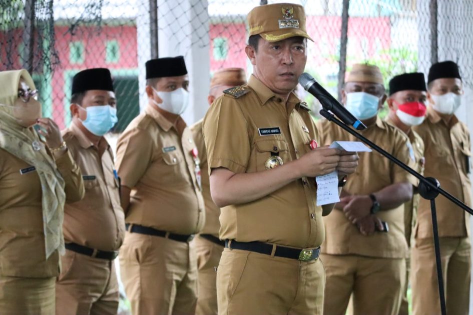 Kunker di Tiga Kecamatan, Iskandar Kamaru Tekankan Percepatan Vaksinasi Covid-19
