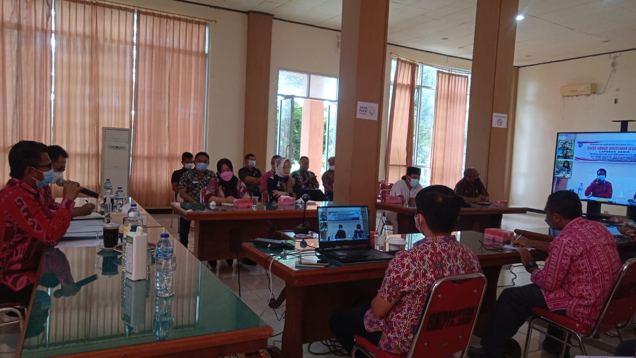 Bappeda Bolmong Gelar Penyusunan Kajian Pengembangan UMKM dan Home Industri