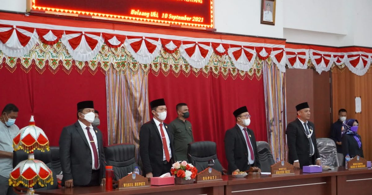 DPRD Bolsel Gelar Tiga Paripurna Sekaligus
