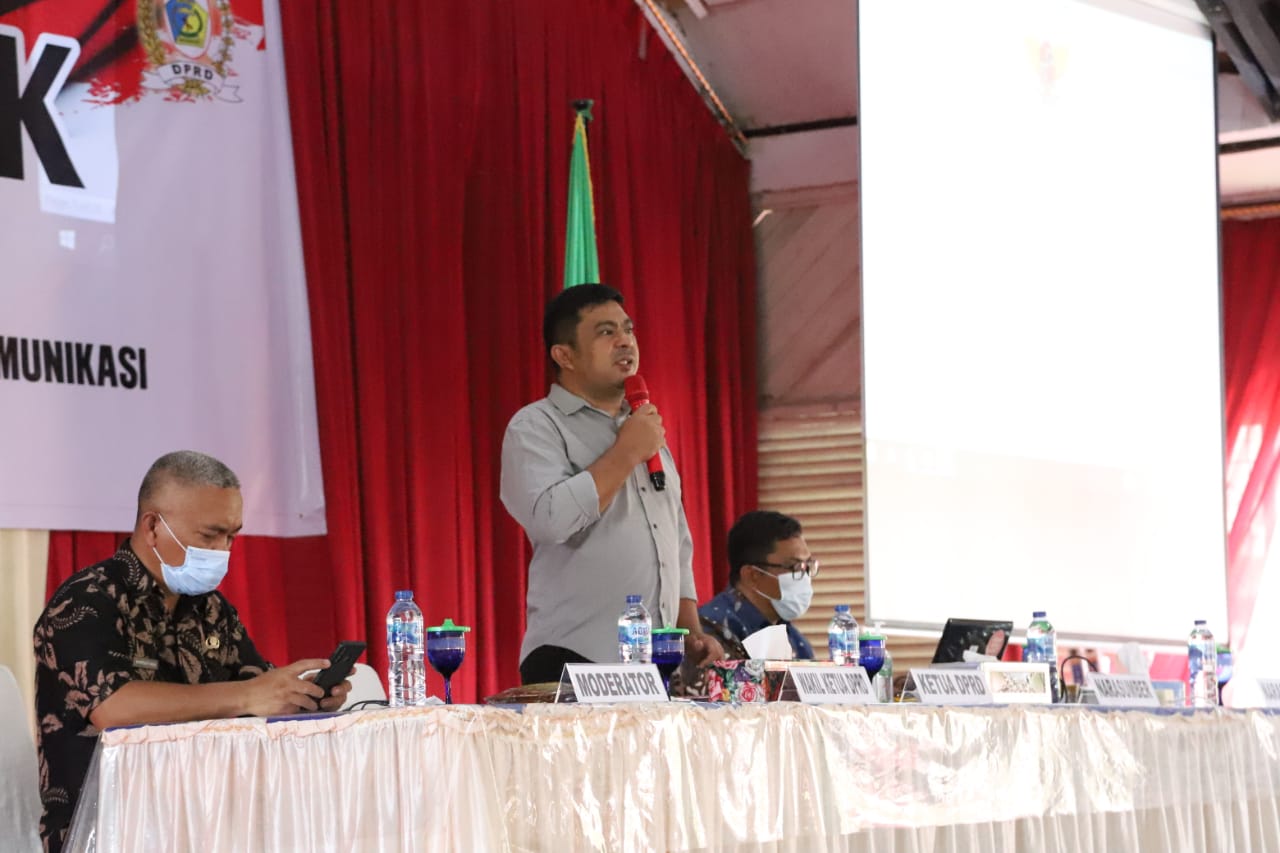 Bapemperda DPRD Kotamobagu Gelar Uji Publik Ranperda Tentang Pendirian Menara Telekomunikasi